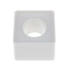 Generic ABS Injection Molding Square Microphone Station Logo -White